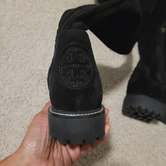 Tory Burch Black Over the Knee Boots - Picture 6 of 6